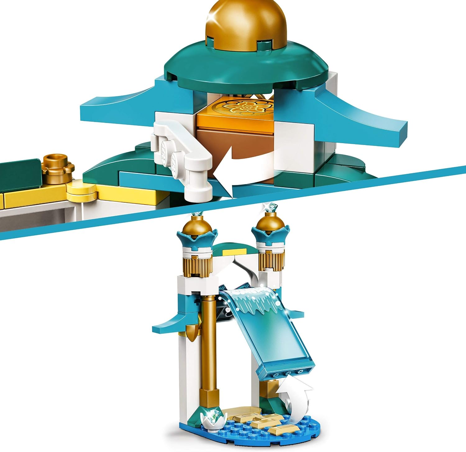 LEGO 43184 Disney Princess Raya and Sisu Dragon, Multicolor, QA - Image 5