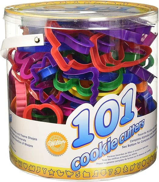 Wilton Pack de 101 cortadores de Galletas, Centimeters: Amazon.es ...