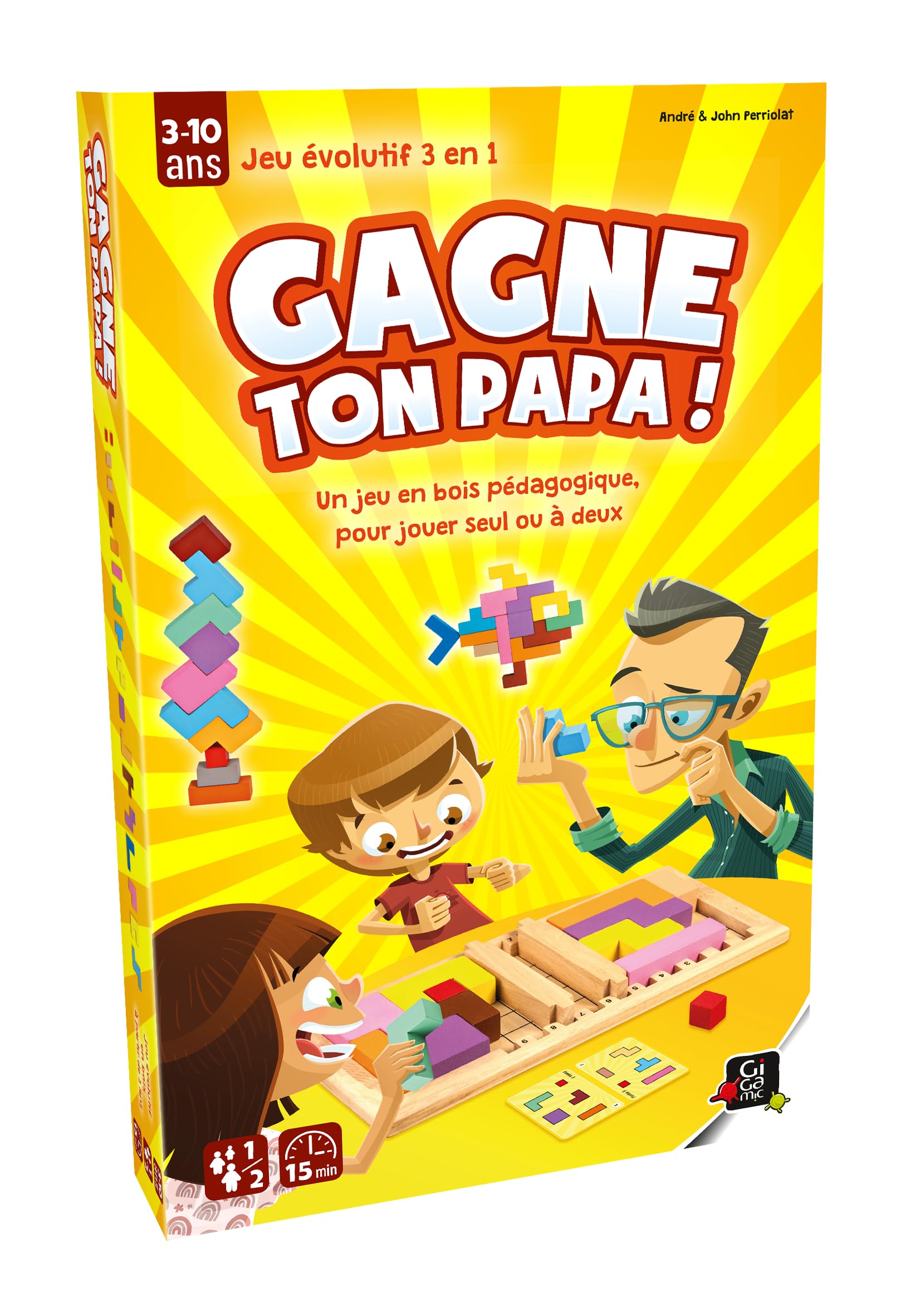GIGAMIC- GZFGP - “Gagne Ton Papa” Thinking Game