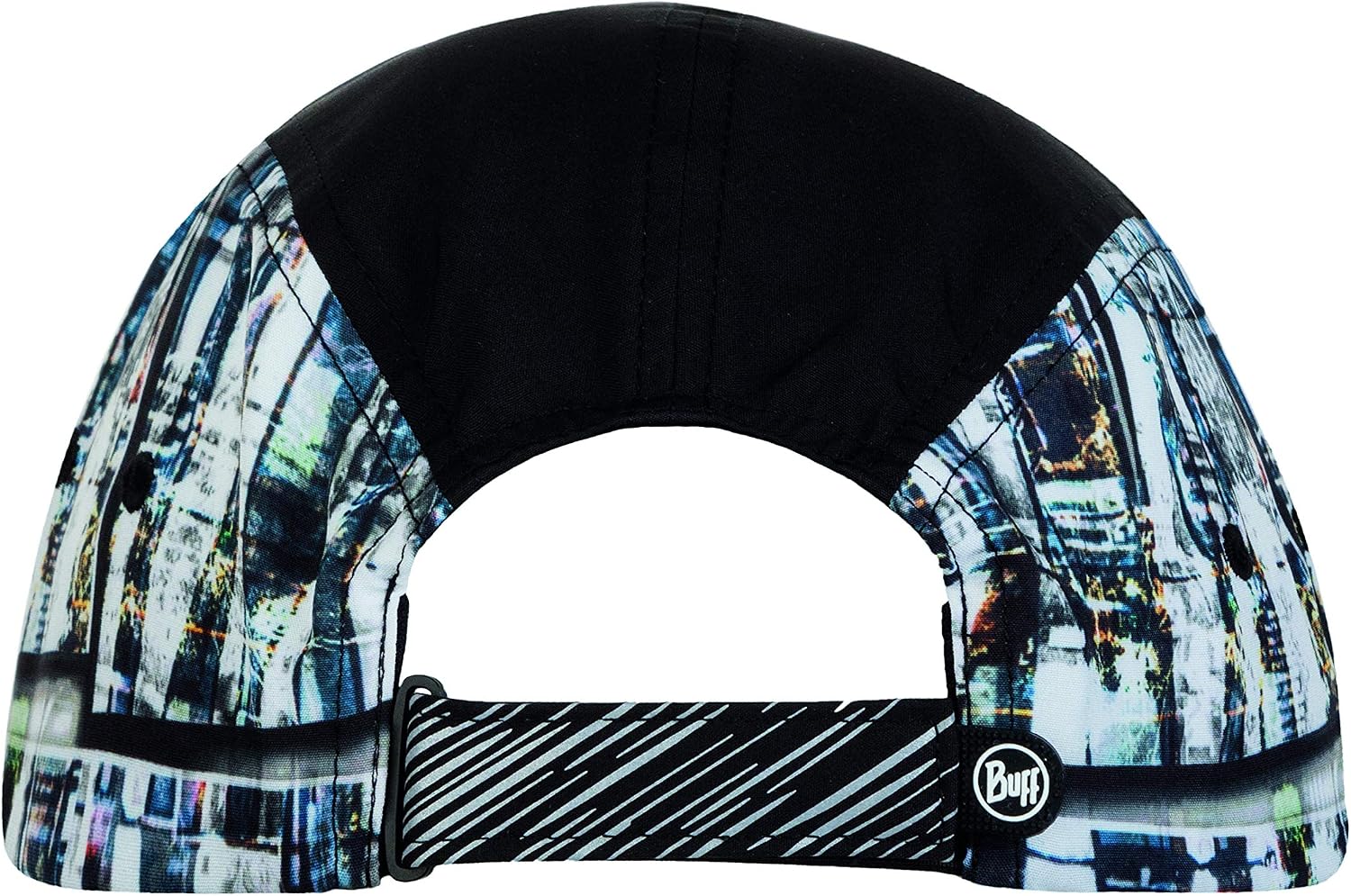 Buff Run Cap R-0-2-Multi Run Cap - Black, One Size - Image 3