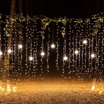 Lichterkette Kupferdraht Sunix Led Lichterkette 10x 2meter 200 Led Sternklar Lichterketten Warmweiss Beleuchtung Dekoration Fur Weihnachten Amazon De Beleuchtung