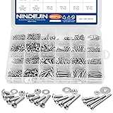 NINDEJIN Metric Button Head Socket Cap Screw Bolts