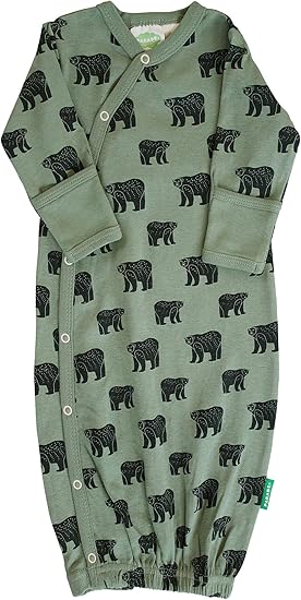 parade organics kimono gown