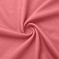 3/4 Length Sleeve Womens Tops Cotton Dressy V Neck