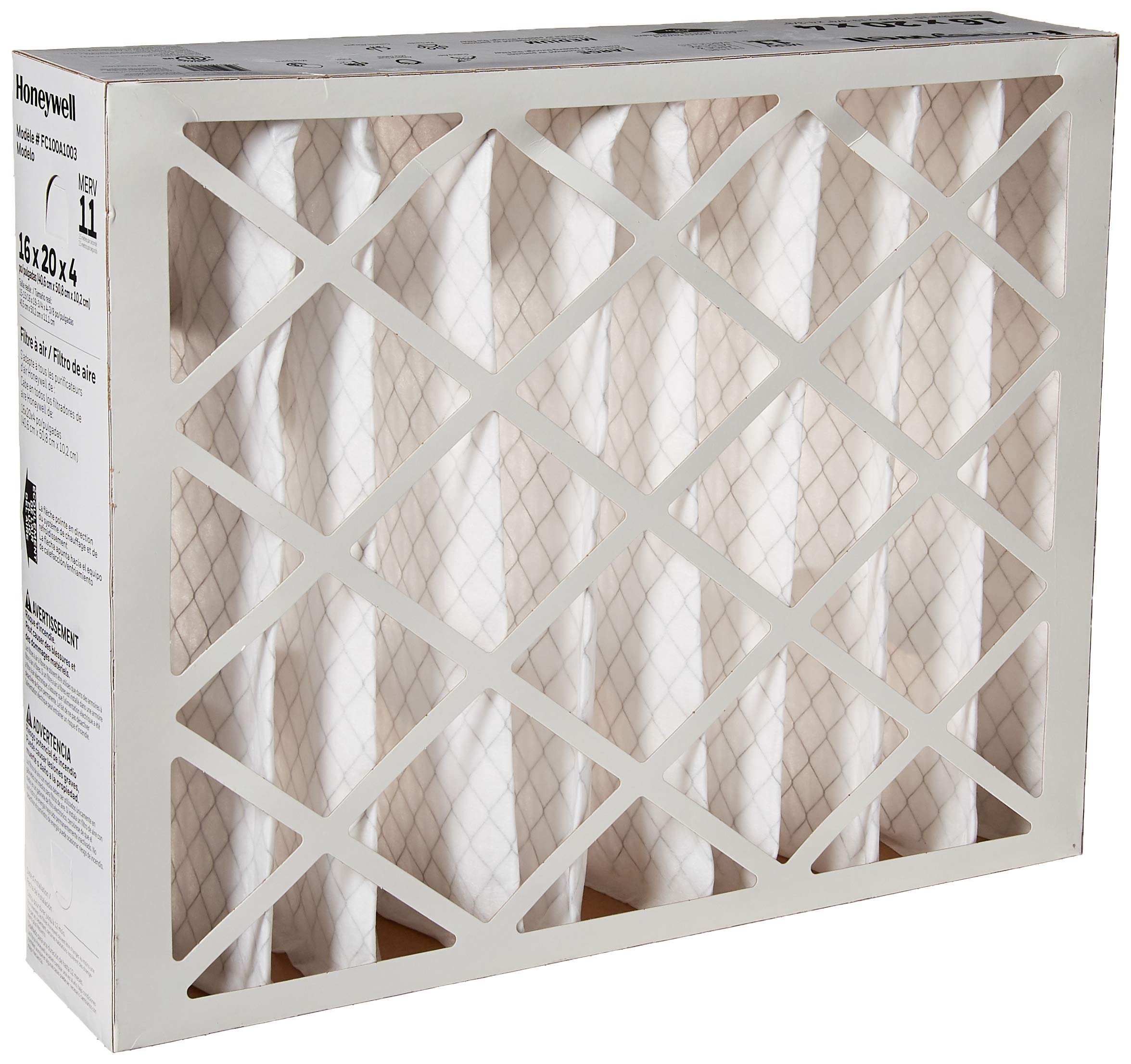 AC Furnace Media Air Filter 16 x 20 x 4 MERV 11 (1 pk)