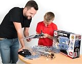 Machine Works Build Your Own 4-Cylinder Engine Kit with AR Sounds 100+ Parts view 3