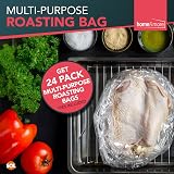 SOL 24pk Roasting Bags 38x25cm Leak Proof for Poultry & Vegetables view 4