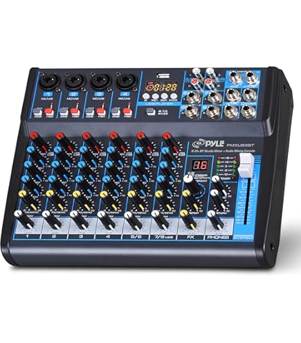 Amazon.com: Peavey PVi 8500 All In One Powered Mixer, MultiColored