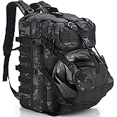 YOUNGOA Motorcycle Helmet Backpack Bag for Men with Hard Hat Carrier/Storage, Riding Backpack, Motorcycle Accessories/Gifts