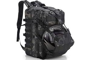 YOUNGOA Motorcycle Helmet Backpack Bag for Men with Hard Hat Carrier/Storage, Riding Backpack, Motorcycle Accessories/Gifts