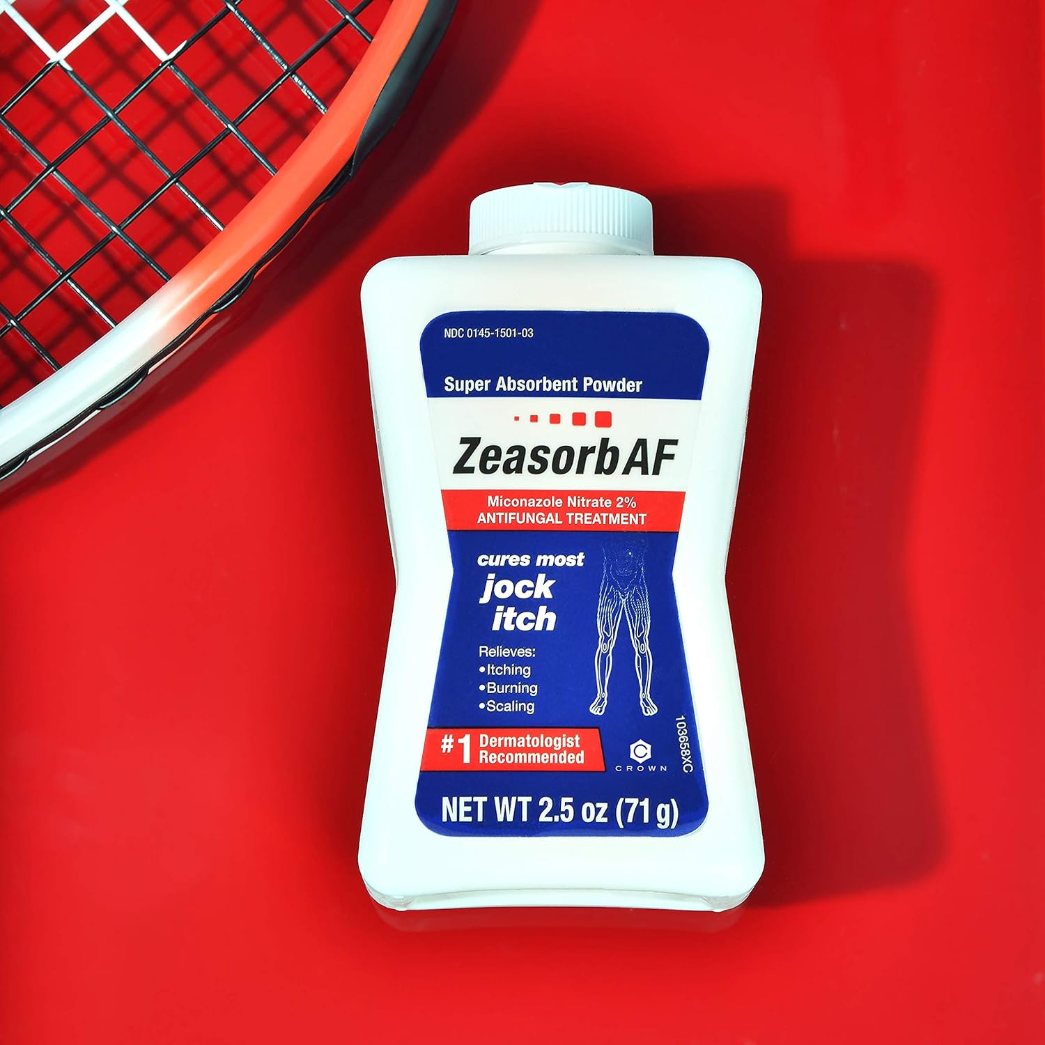 Zeasorb Super Absorbent Antifungal Treatment Powder for Jock Itch 2.5 oz: Health & Personal Care