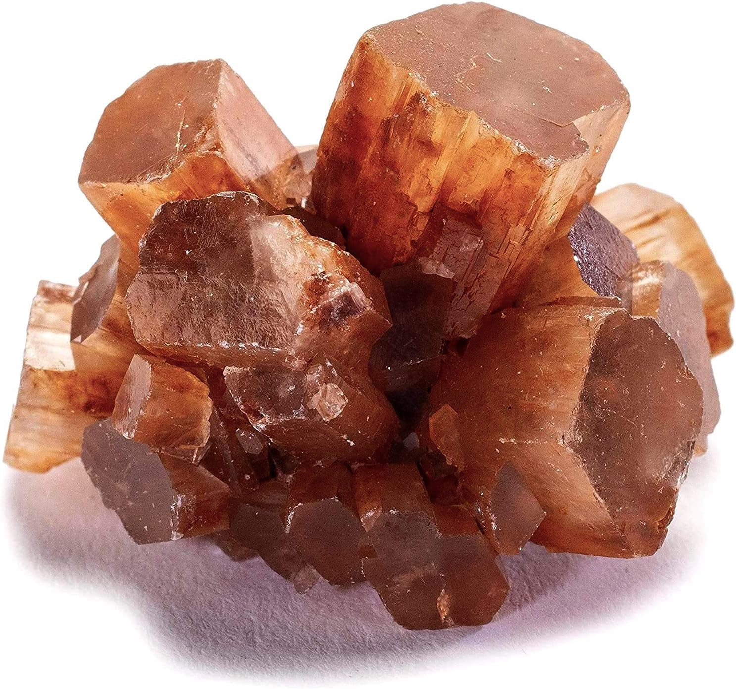 Indoor Fountains & Accessories - KALIFANO Natural Aragonite Cluster - High Energy Reiki Crystal Star Aragonito with Healing Properties - Information Card Included (Family Owned and Operated)