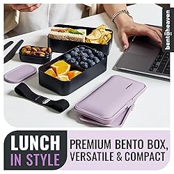 Bentoheaven Premium Bento Box Adult Lunch Box with