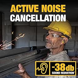 DEWALT Heavy Duty Bluetooth Jobsite Pro X2 ANC True
