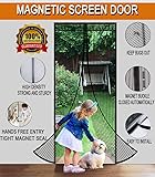 Screen magnets for patio doors