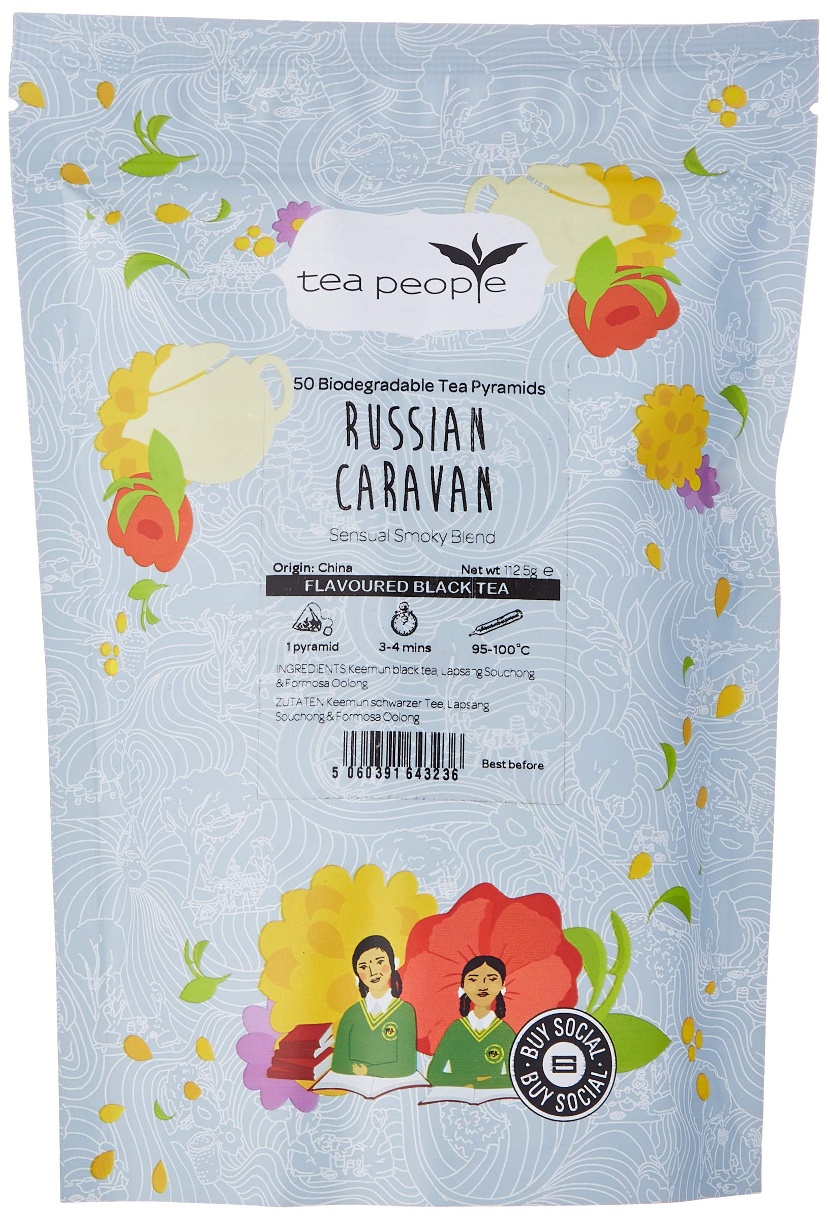 Tea People Russian Caravan - 50 Pyramid Refill Pack