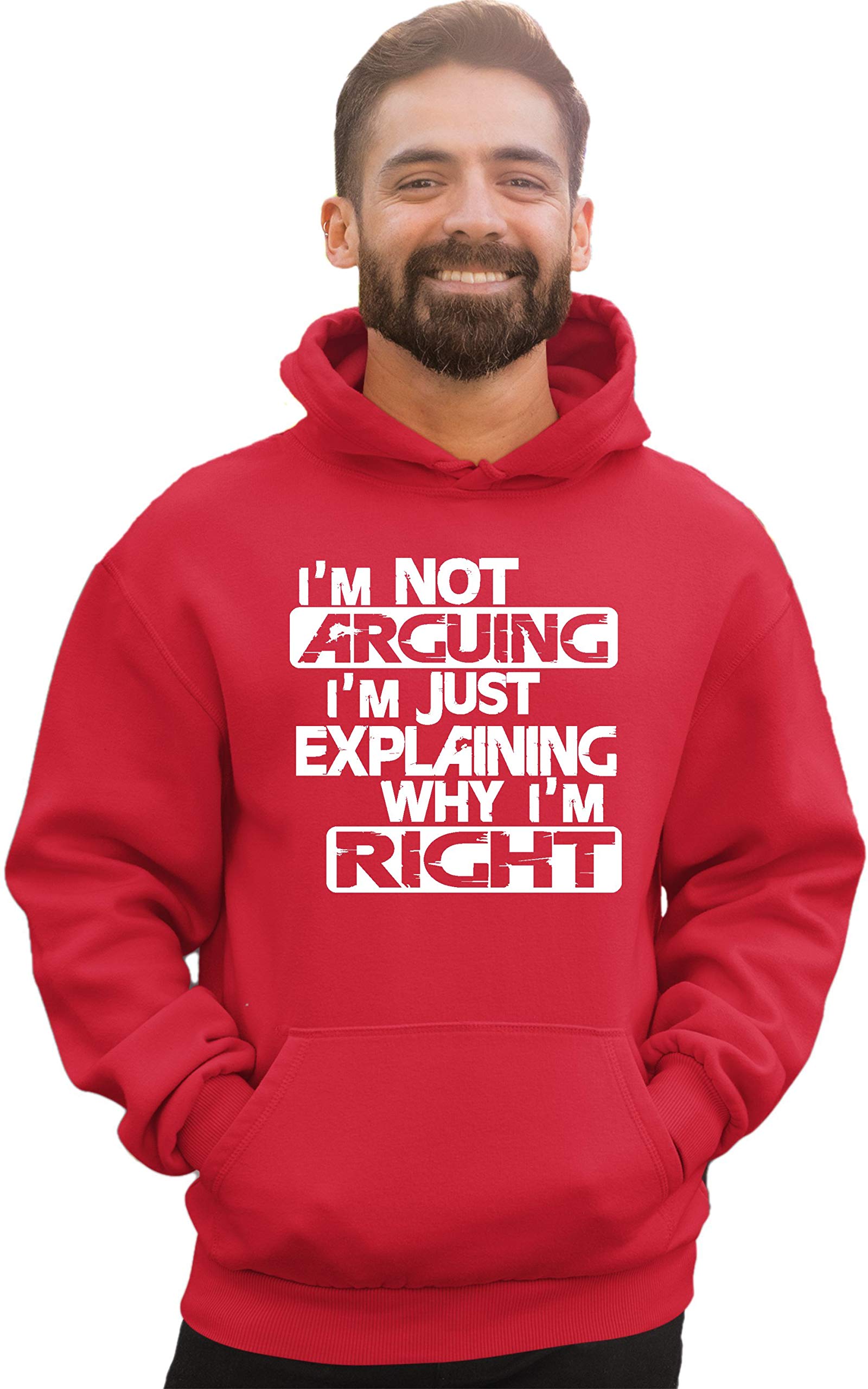 Go All Out XX-Large Red Mens I'm Not Arguing I'm