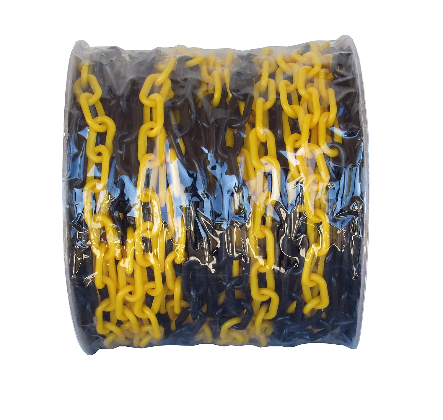 SNS SAFETY LTD Black and Yellow Plastic Chain 6mm 50.0 Meters (164 feet), Black, Yellow - Image 4