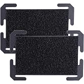 Molle Patch Panel, Morale Patch Holder Hook and Loop Panel for Pack Vest | Name Patch Display Board, Laser cut stiff plastic plate, Pack of 2