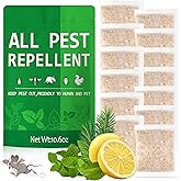 Rodent Mice Repellent, Peppermint Oil Mouse Repellent Balls for Rats Deterrent, Keep Rat Mice Mouse Rodent Out of Indoor House Outdoor Car Engines RV Garage, Humans Pets Safe