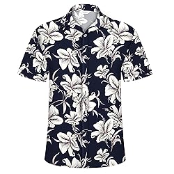 Hawaiian Shirt for Men, Tropical Shirts for Mens