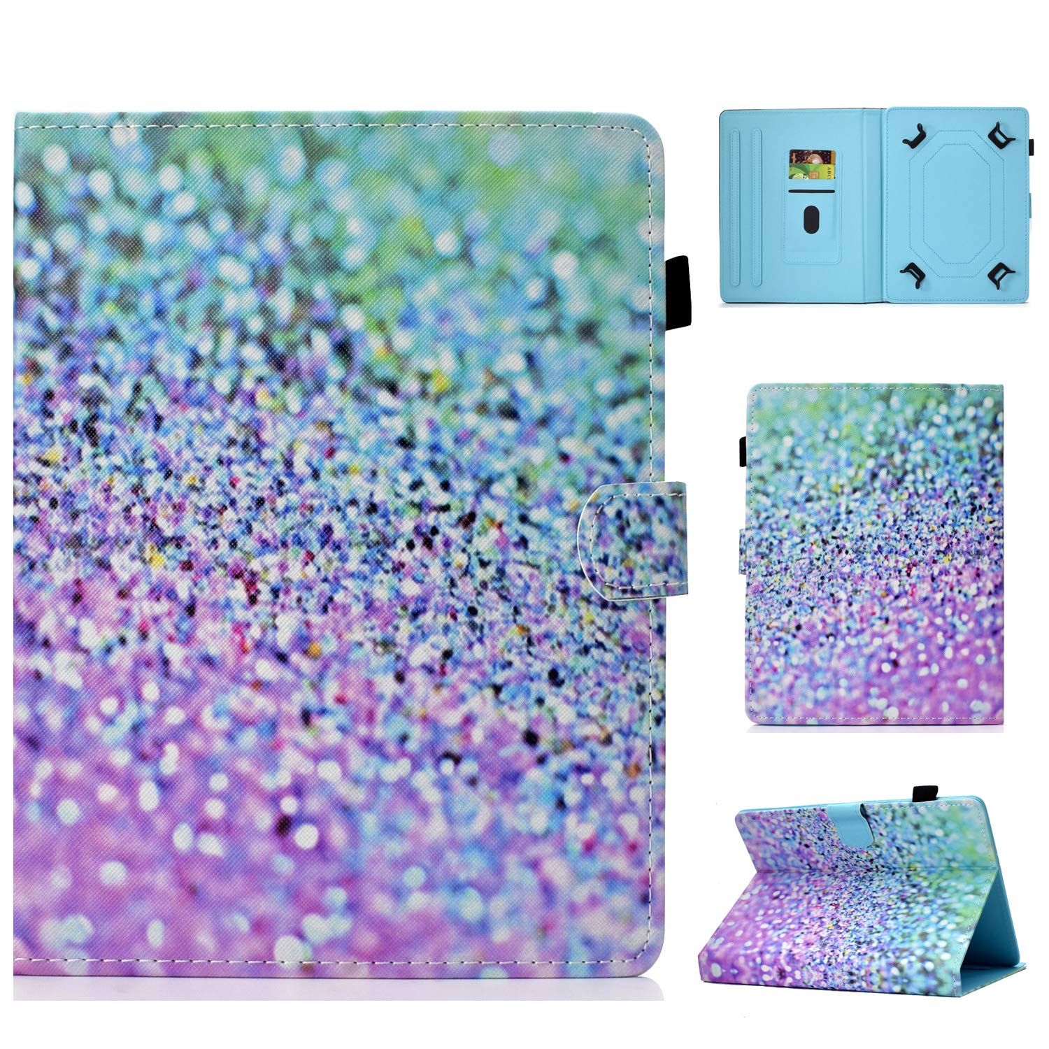 Acelive Universal 10 10.1 Inch Tablet Case Cover for Tianyida 10/10.1, for Padgene 10.1, for TAOERA/Dragon Touch 10, for VANKYO MatrixPad Z4, for Fusion5 10/10.1