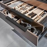 Malimali 5 Pack Black Kitchen Cabinet Handles 300mm Aluminum Pulls view 4