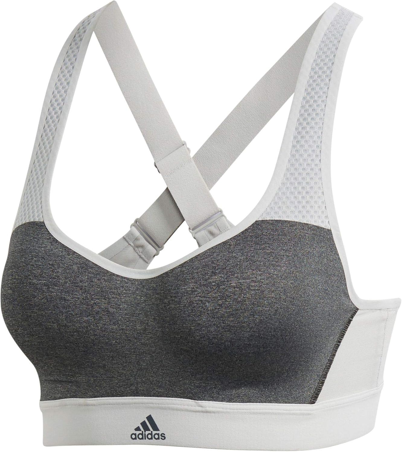 adidas Damen Committed X Heather SportBH Damen SportBH Amazon.de