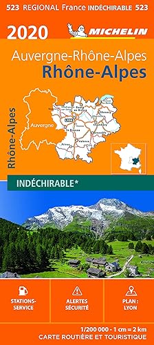 Download Carte Michelin Rhône-Alpes 2020 PDF