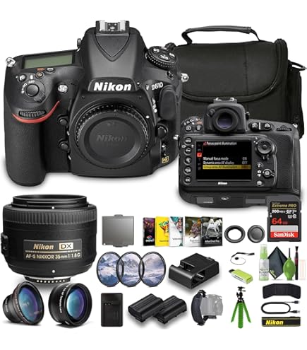 Amazon.com: Nikon D810 FX-Format Digital SLR Camera + EN-EL15C
