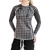 REGISTERED. Women’s Athletic Underscrub Top – Long Sleeve, Base Layer, Multicolor Designs, Breathable, Stretch Fabric.