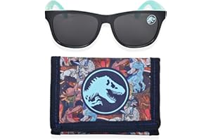 PAN OCEANIC LTD Pan Oceanic Boys Sunglasses with Tri Fold Wallet Kids Glasses Set