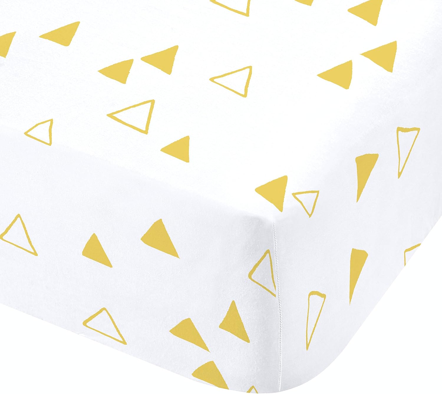 Catherine Lansfield Giraffe Easy Care Double Fitted Sheet Yellow - Image 3