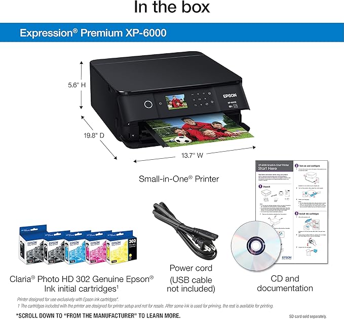 epson 6005 printer