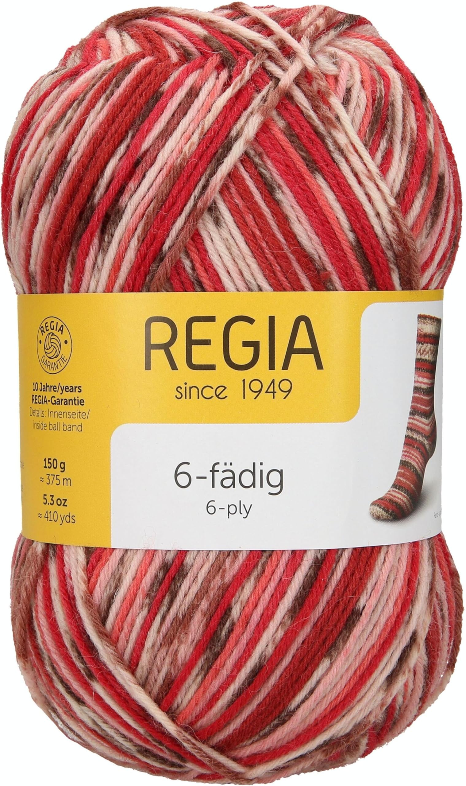 Regia Schachenmayr 6-Ply Colour, 150 g Winter Lights Colour Hand Knitting Yarn