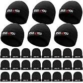 JenPen 30 Pack Jesus Winter Beanie Hats Jesus Love You Unisex Hat for Homeless Gift Christian Donation