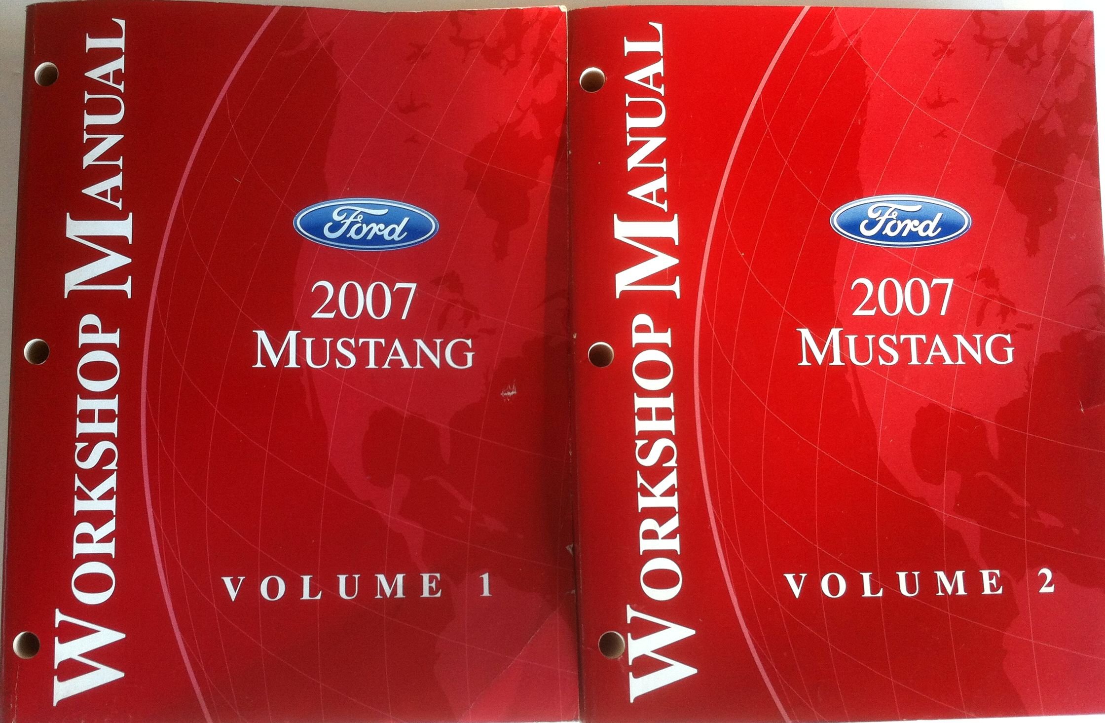 2007 Ford Mustang Workshop Manual (2 Volume Set) Workbook – 2007