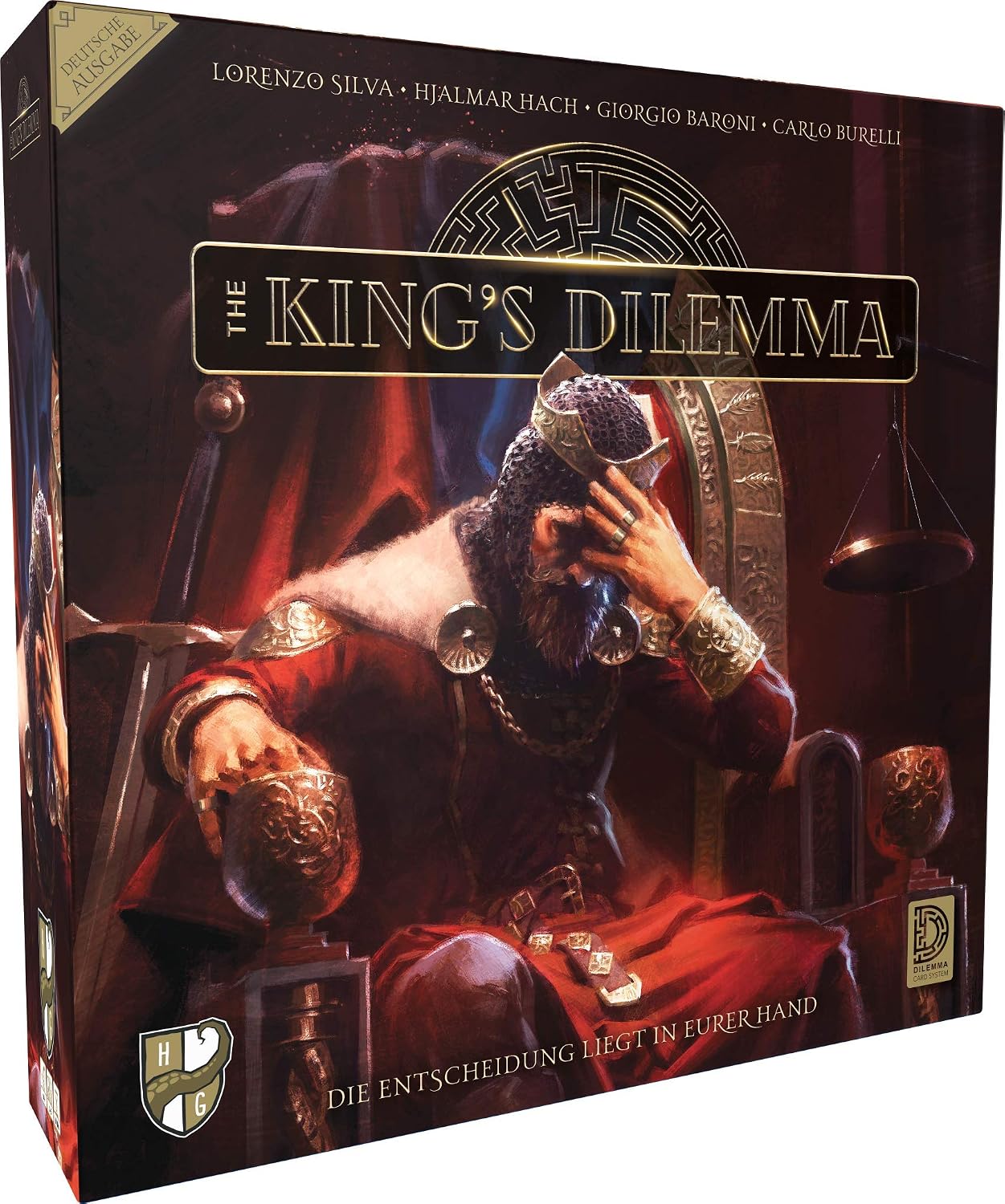 Heidelberger Spieleverlag HR001 Horrible Guild - The King's Dilemma, Multicoloured