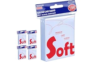 JOHNBEE 500ct Card Holder - Plastic Display Case - Ideal for Card Enthusiasts (500 Pcs)