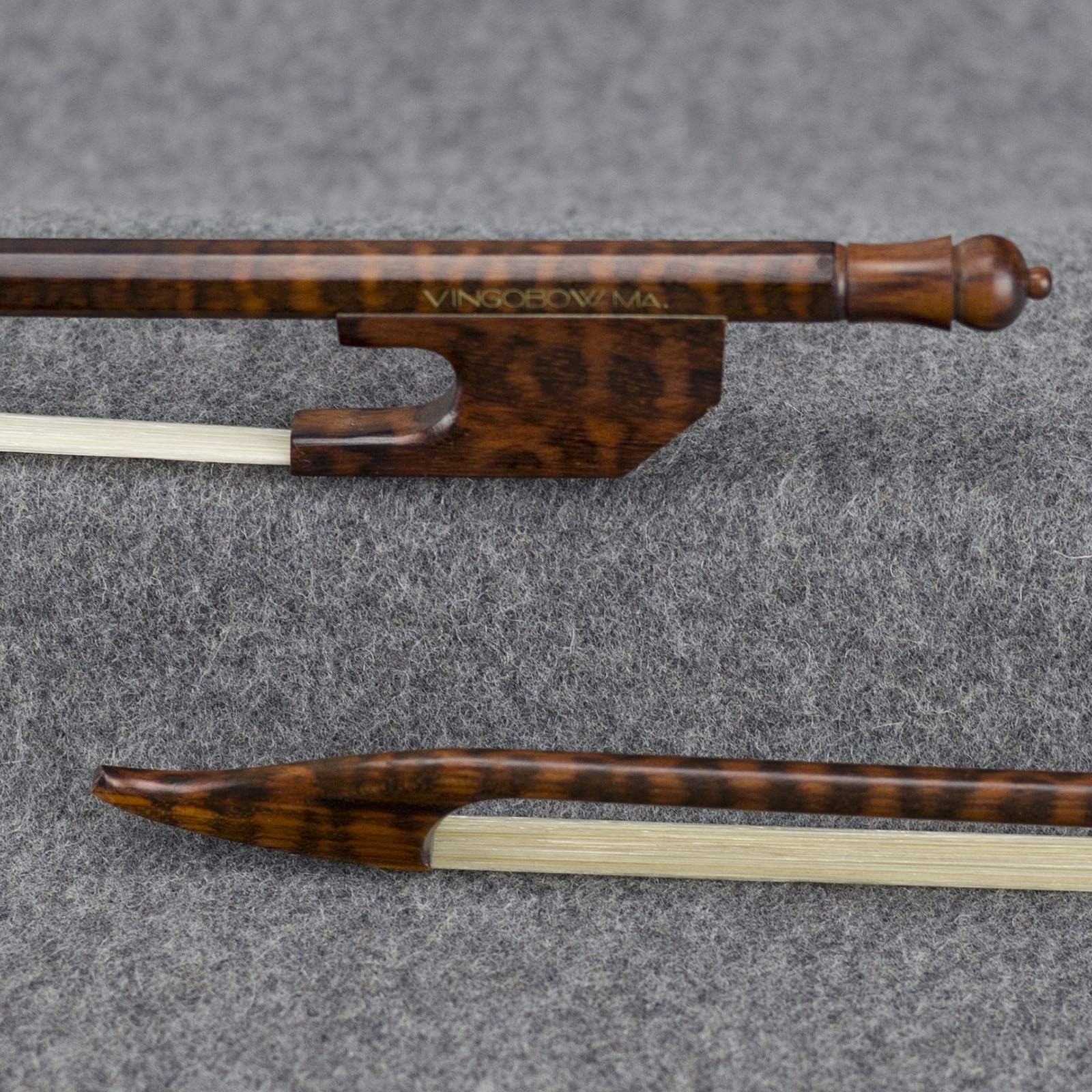 Snakewood Baroque Violin Bow! WONDERFUL BALANCE, Well Flexible and Great Strength, Easy to Control