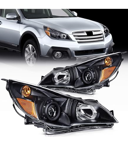 Headlights Pair For Subaru Legacy And Outback 13-14 Halogen Headlamp Headlights Pair For Subaru Legacy And Outback 13-14 Halogen Headlamp