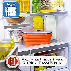 PIZZA PACK The Perfect Reusable Pizza Storage