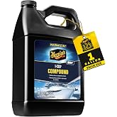 Meguiar's M67 Marine/RV One Step Compound, 1gal | Heavy-Cut Boat &amp; RV Compound Removes Defects, Scratches, Oxidation &amp; Swirls, Restores Gloss in Fiberglass &amp; Gel Coat Surfaces