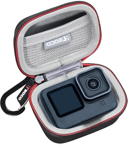 Kit Protection GoPro Hero 13 FitStill - Coque Silicone, Verre Trempé, Étui Transport