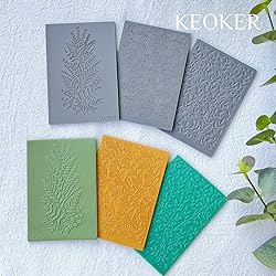 Keoker Polymer Clay Texture Sheets, Clay Texture