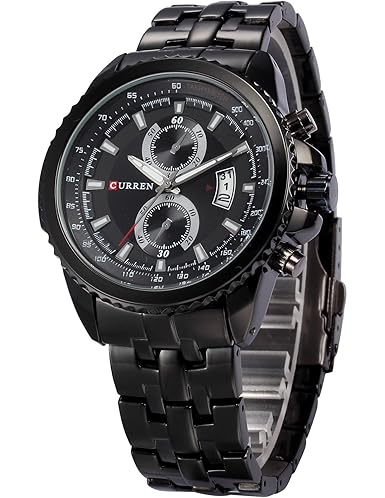 Analogue Black Dial Mens Watch (Fy-2Bee-Rh38)