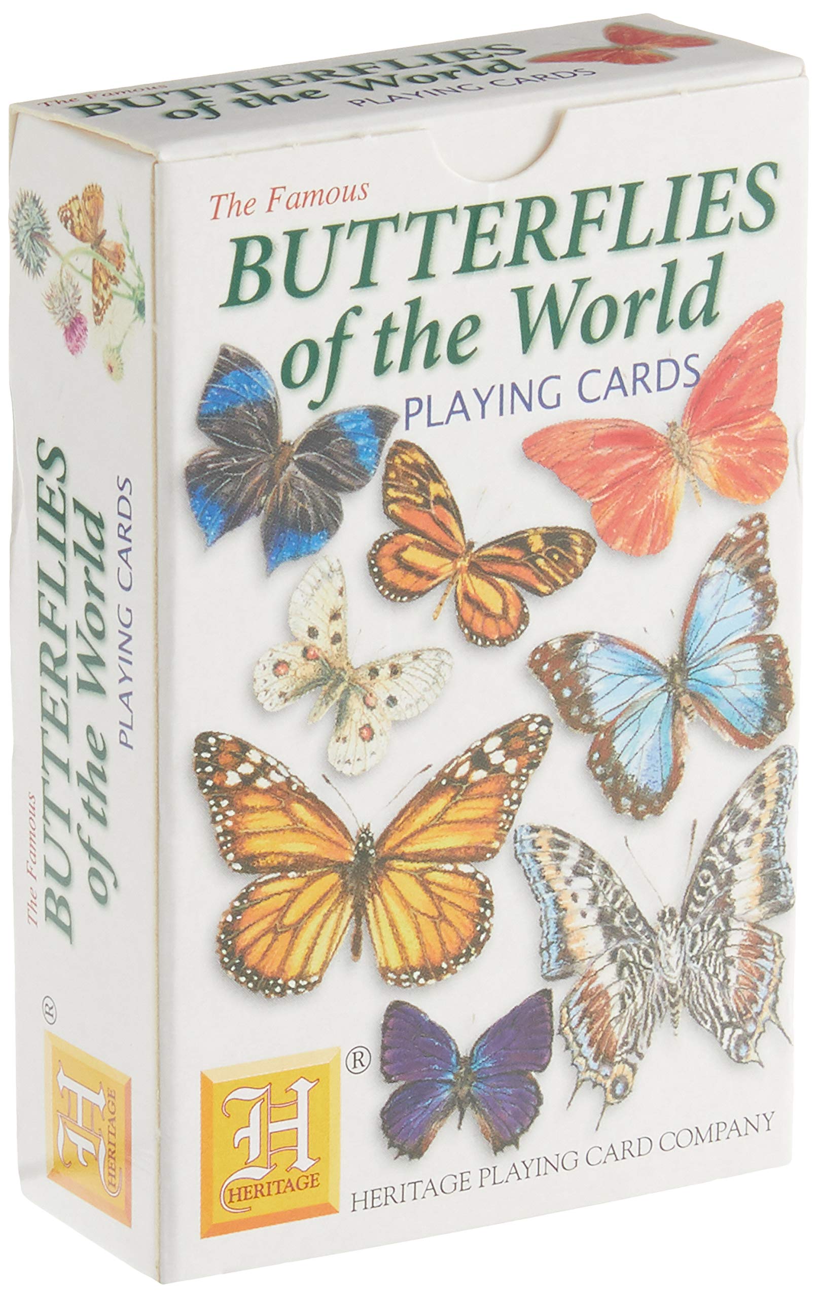 Heritage Playing Cards Butterflies of the World Playing Cards