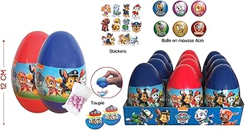 huevos sorpresas de paw patrol