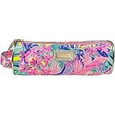 Lilly Pulitzer Cute Pencil Case, Colorful Zipper Pouch for Office Supplies, Small Travel Bag with Carrying Handle, It Was All A Dream