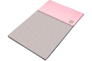 GuineaDad Original Fleece Cage Liner for Guinea Pigs – Reusable, Extra Absorbent Bamboo Core with Waterproof Bottom – Burrow Pocket Bedding – Fits C&C 2x3 Cages – Pink Small Pet Liner
